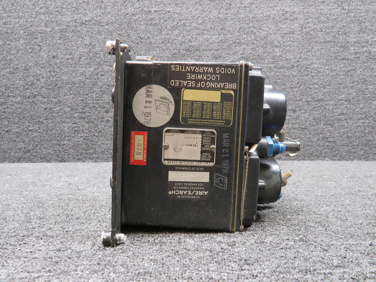 Airesearch 102520-3 Airesearch Series 1 Outflow Valve Control with Mount