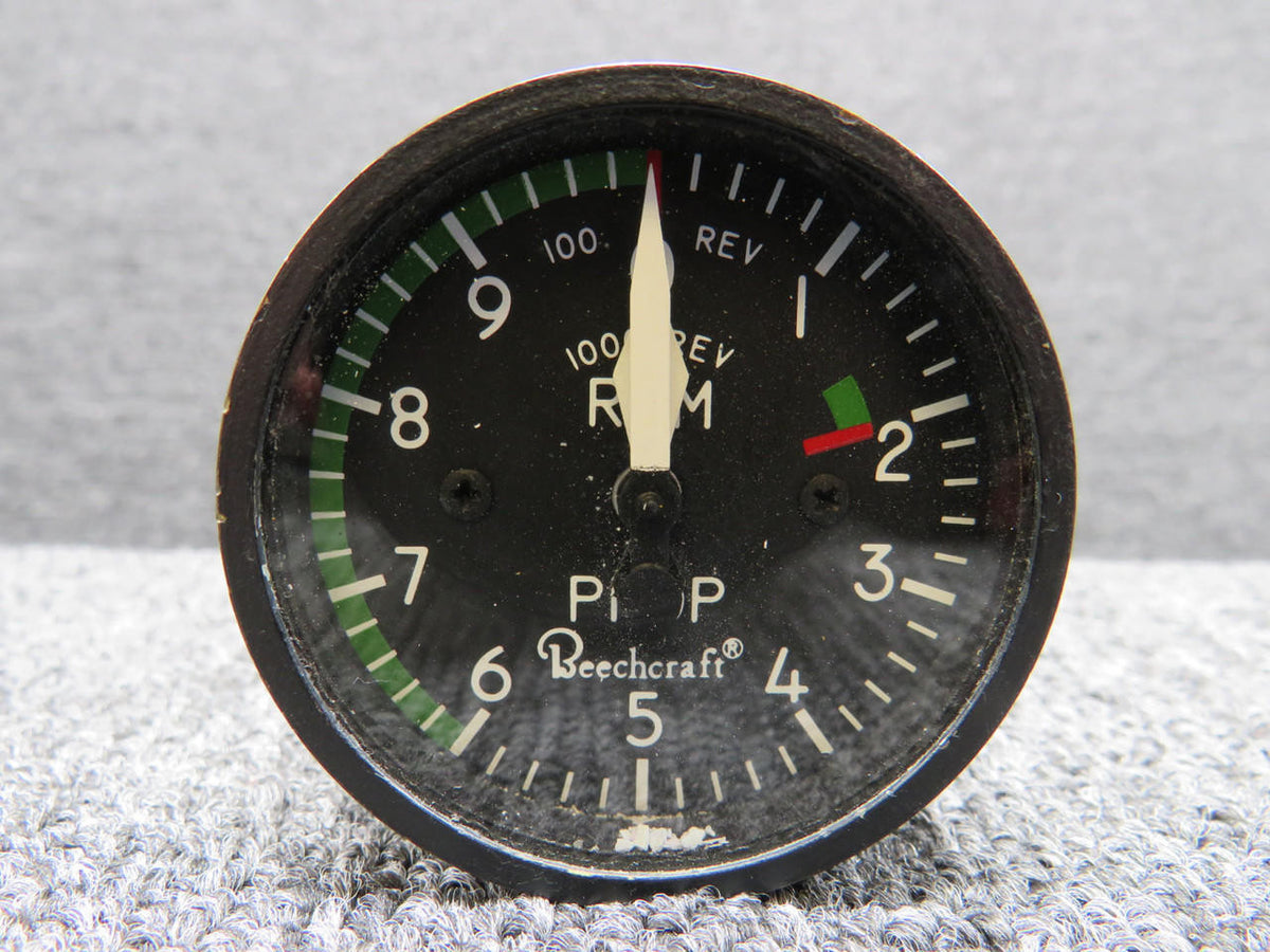 General Electric 8DJ81AAP1 (Alt: 50-380035-5) GE Dual Electrical Tachometer Indicator