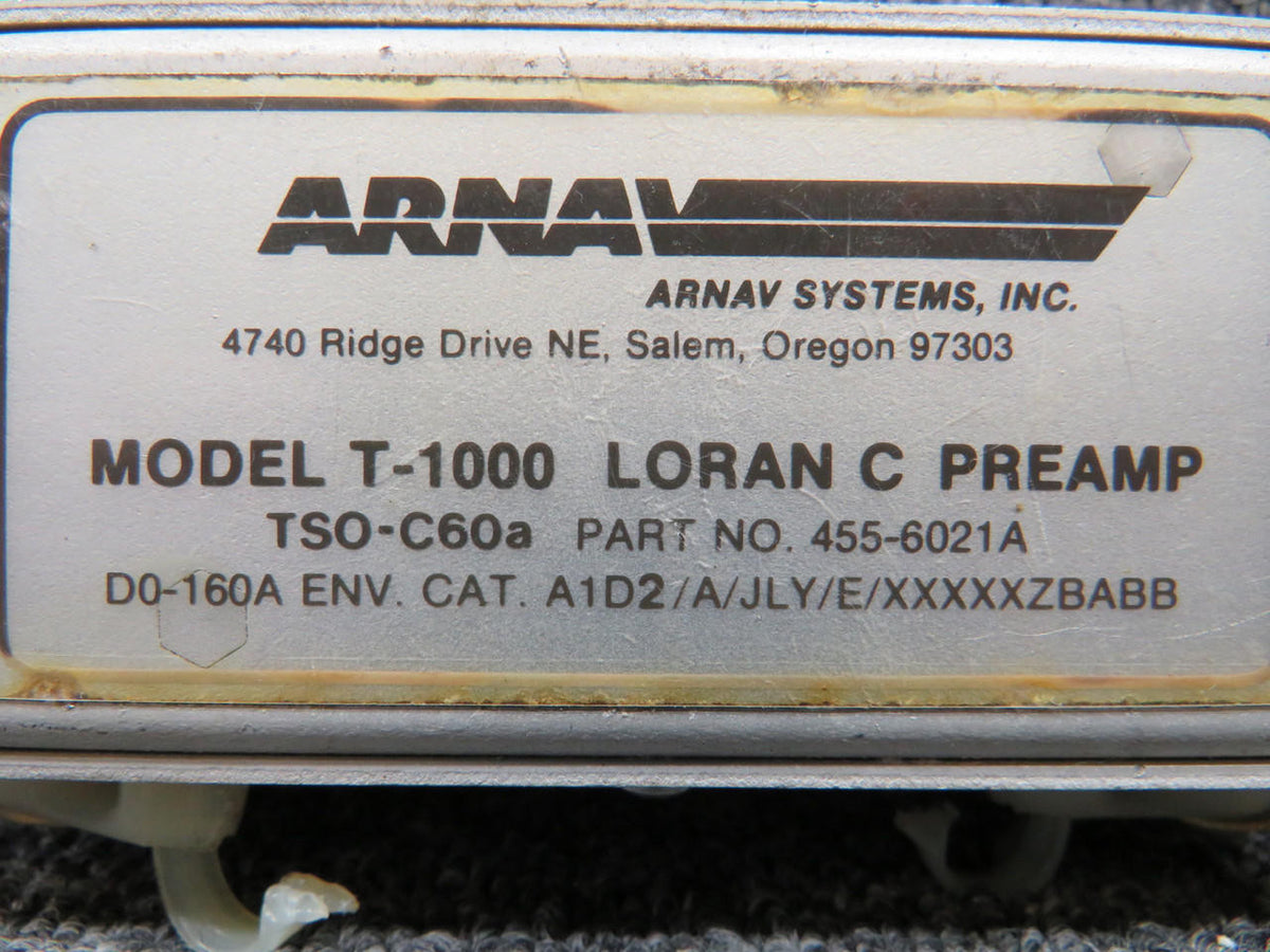 ARNAV 455-6021A Arnav Systems T-1000 Loran Antenna Coupler