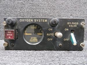 Israel 1124 Oxygen System Panel (Black)