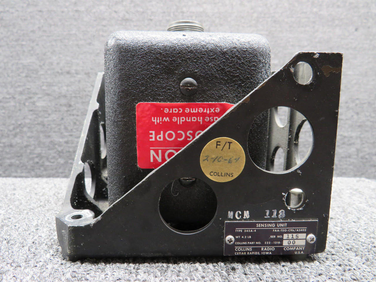 Honeywell JG7005A53 Honeywell 332G-2 Series 2 Rate Gyroscope with Sensing Unit