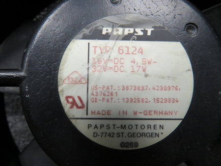 Papst 6124 Papst Fan (Volts: 16-32)