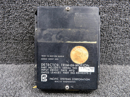 Pacific Systems 225-1 (Alt. 6608326-2) Pacific Systems Corp Trim-In-Motion Detector (28V)