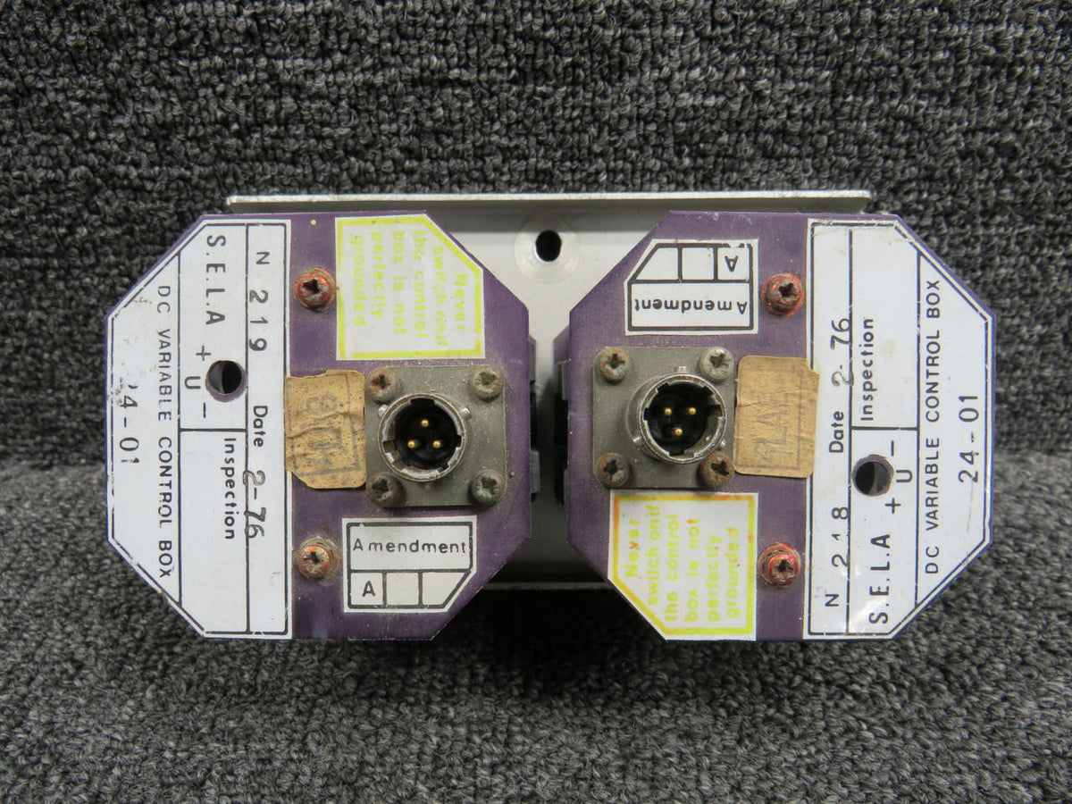 Dassault 24-01 Dassault Variable Control Box Assembly with Mount