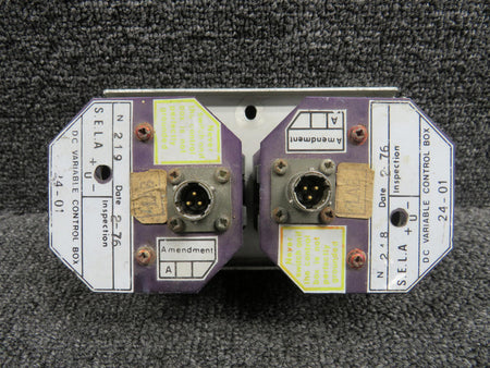 Dassault 24-01 Dassault Variable Control Box Assembly with Mount