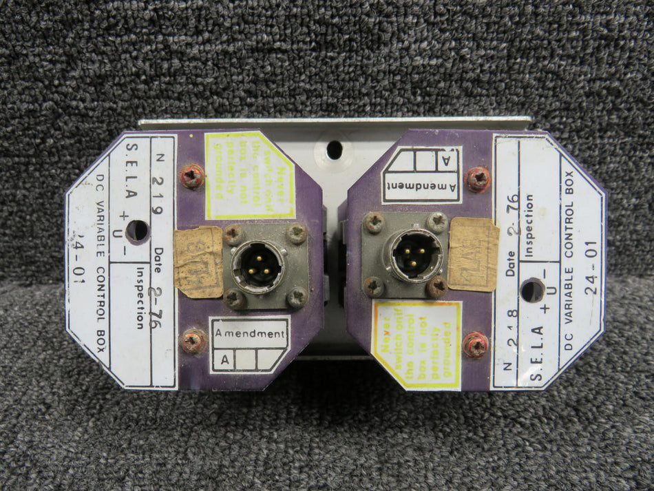 Dassault 24-01 Dassault Variable Control Box Assembly with Mount