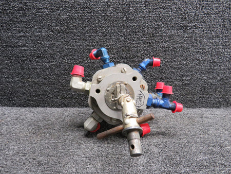 H and E Aircraft HE825-2 H & E Aircraft Fuel Selector Valve Assembly (Missing Handle)