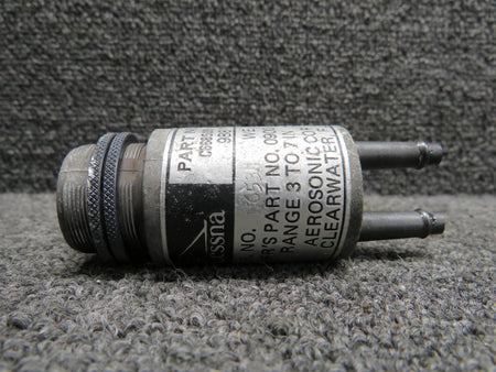 Aerosonic 09007-0117 (Alt: C668509-0101) Aerosonic Suction Indicator (Worn Face)