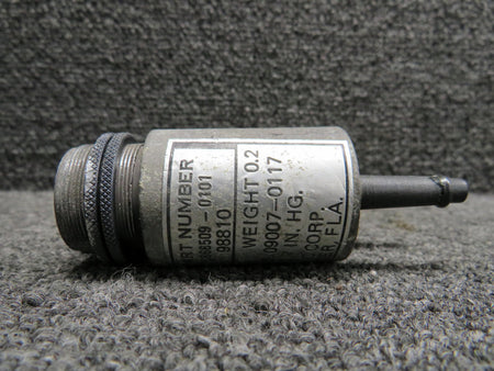 Aerosonic 09007-0117 (Alt: C668509-0101) Aerosonic Suction Indicator (Worn Face)