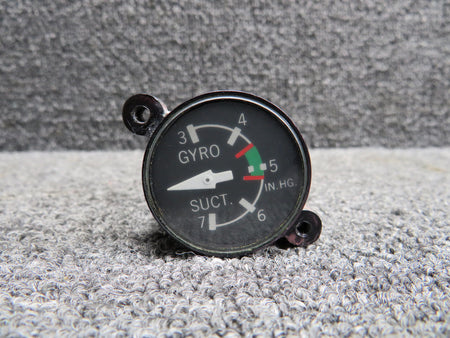 UMA 3-310-5 UMA Inc. Gyro Suction Indicator (Cloudy Screen)