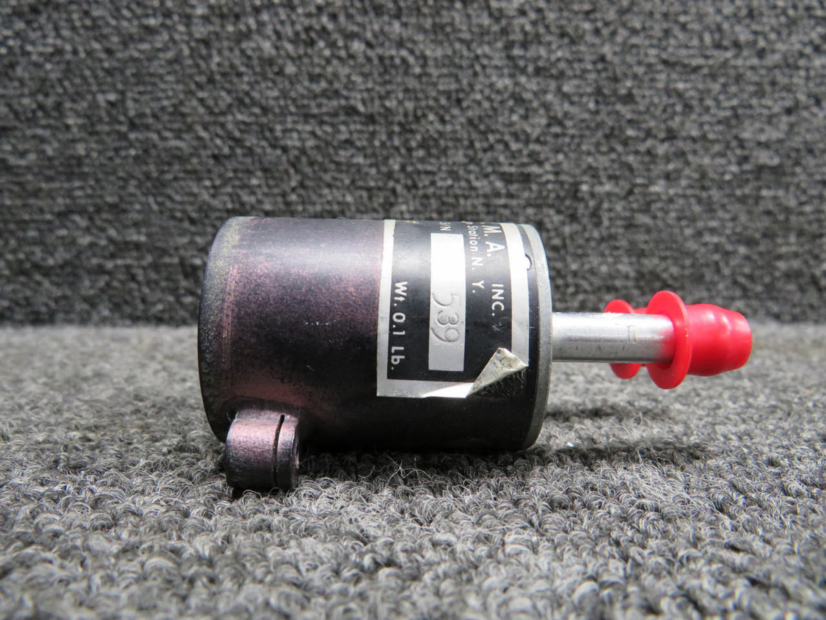 UMA 3-310-5 UMA Inc. Gyro Suction Indicator (Cloudy Screen)