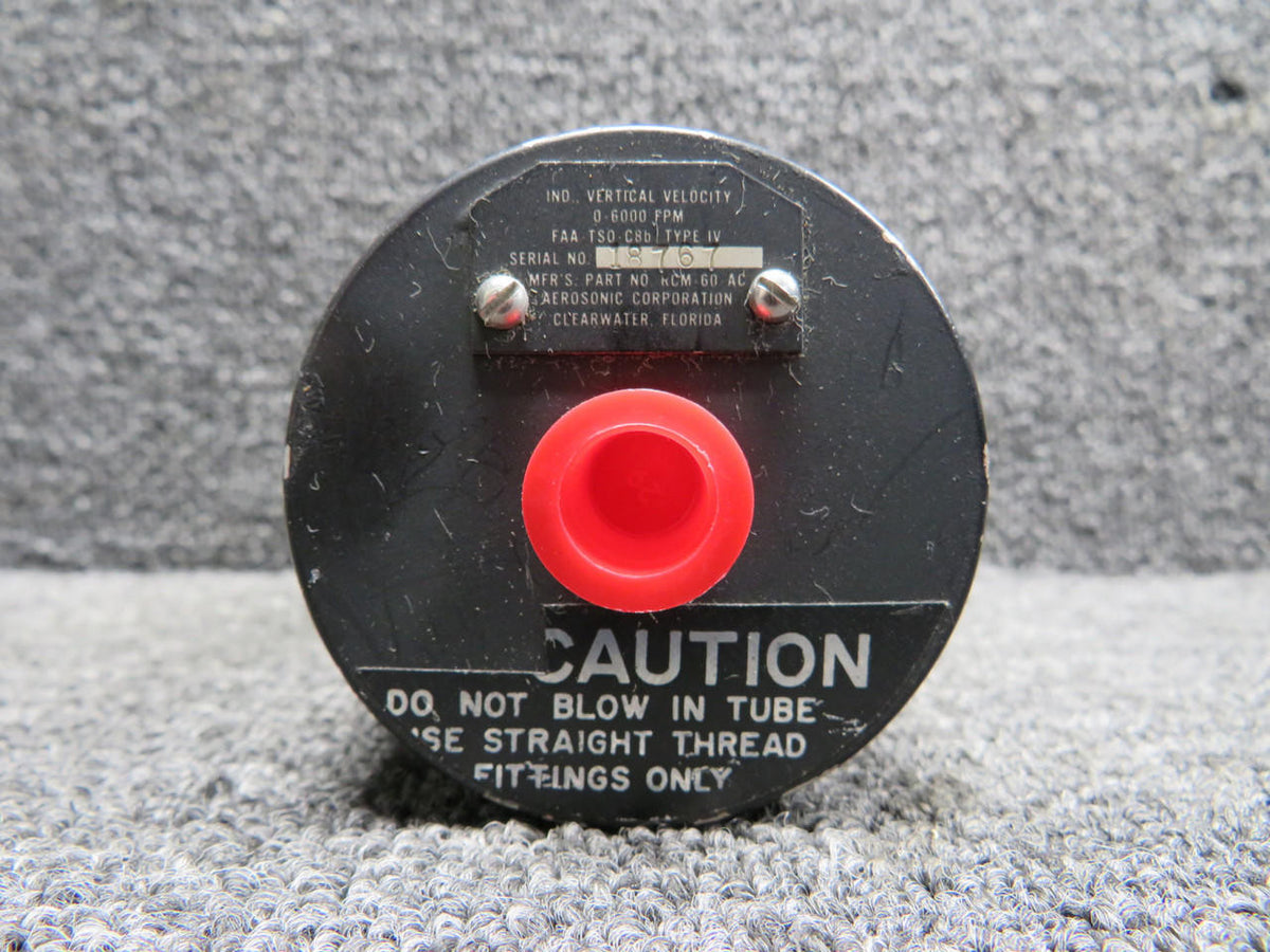Aerosonic RCM-60-AC Aerosonic Vertical Velocity Indicator