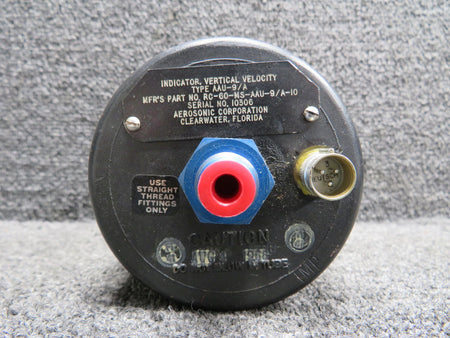 Aerosonic RC-60-MS-AAU-9-A-101 Aerosonic AAU-9-A Vertical Velocity Indicator