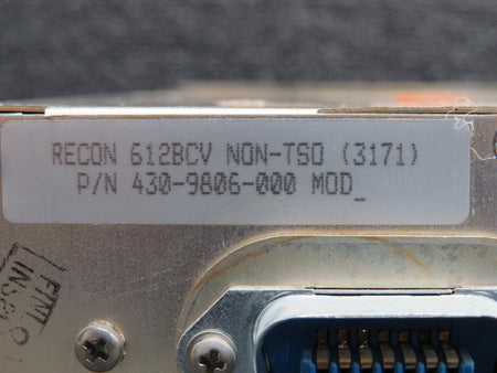 II Morrow  430-9806-000 II Morrow Apollo II 612B Data Selector with Tray