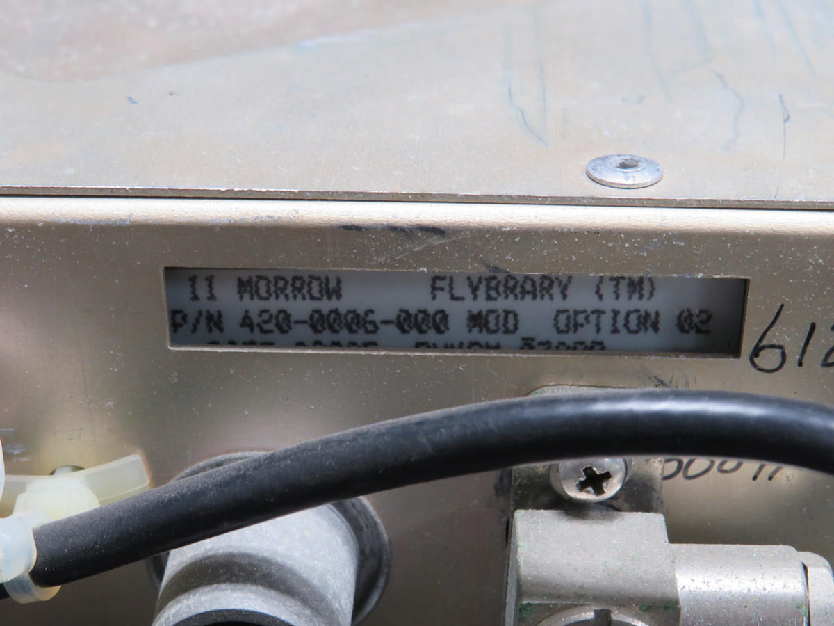 II Morrow  420-0006-000 II Morrow Apollo 604 Data Selector with Tray