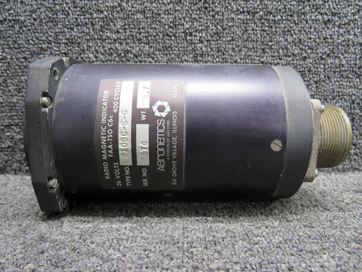 Aeronetics 2105D-B-6 Aeronetics Dual Radio Magnetic Indicator (Volts: 26)