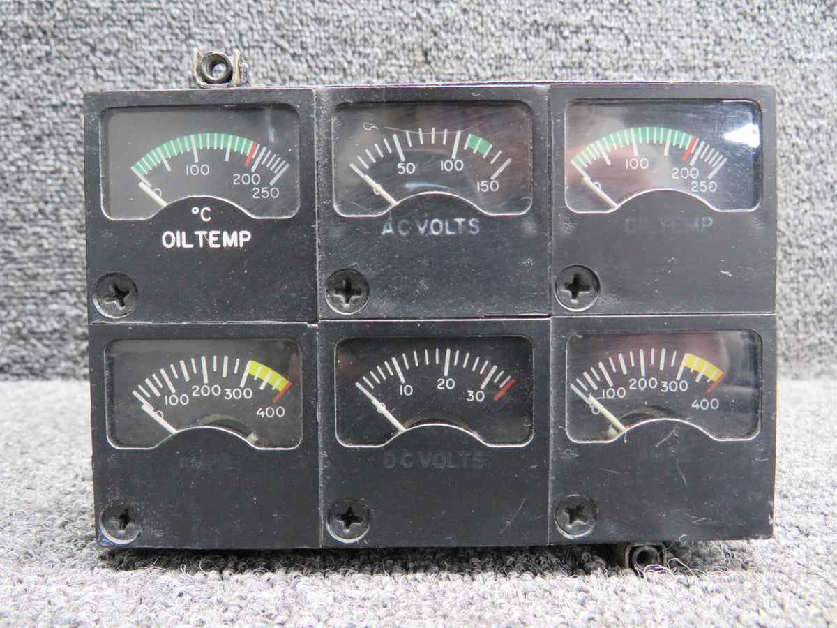 Edo-Aire 22-169-024-2 Edo-Aire 169V Instrument Cluster (Worn Face)