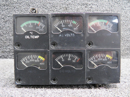 Edo-Aire 22-169-024-2 Edo-Aire 169V Instrument Cluster (Worn Face)