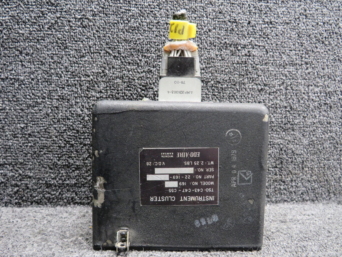 Edo-Aire 22-169-024-2 Edo-Aire 169V Instrument Cluster (Worn Face)