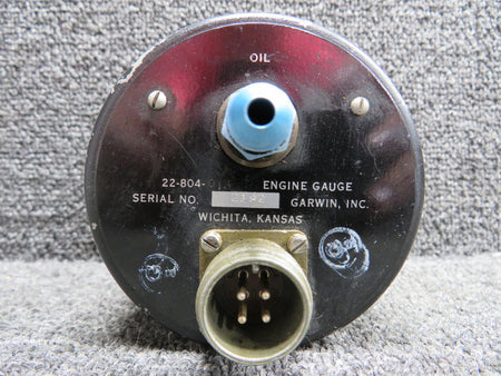 Garwin 22-804-013 Garwin Tri-Engine Gauge Indicator (Yellowed Face)
