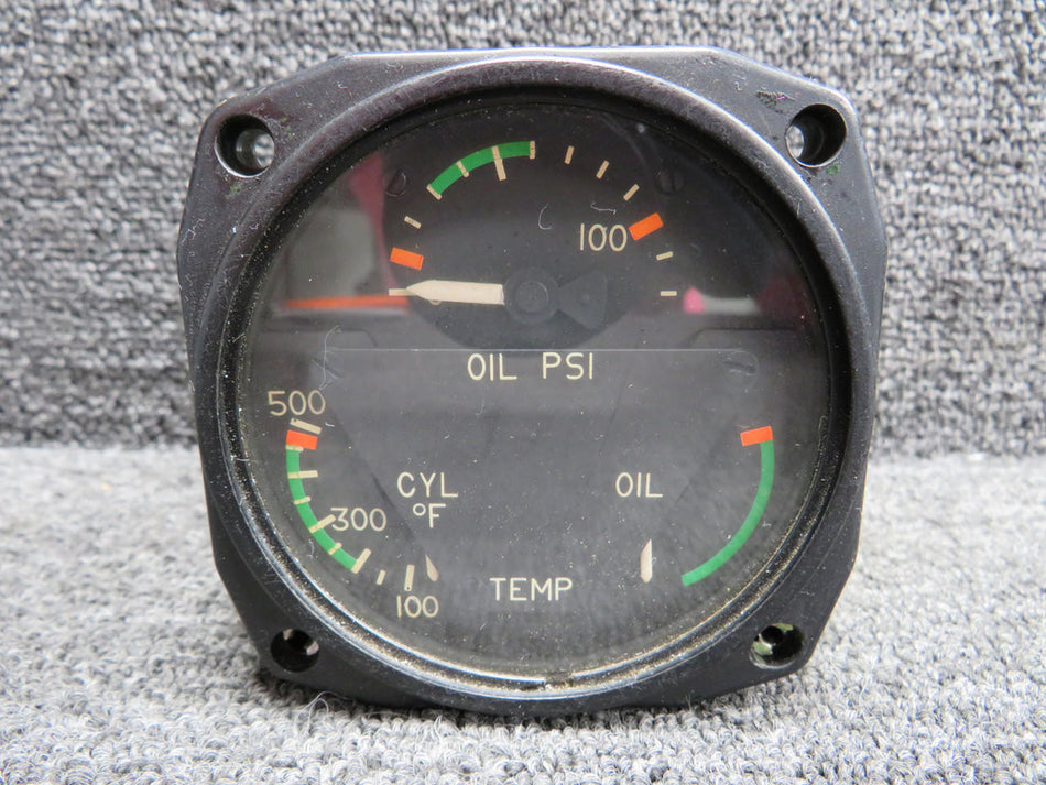 Weston C662019-0101 (Alt: 22-804-033) Weston Tri-Engine Gauge Indicator (Volts: 28)