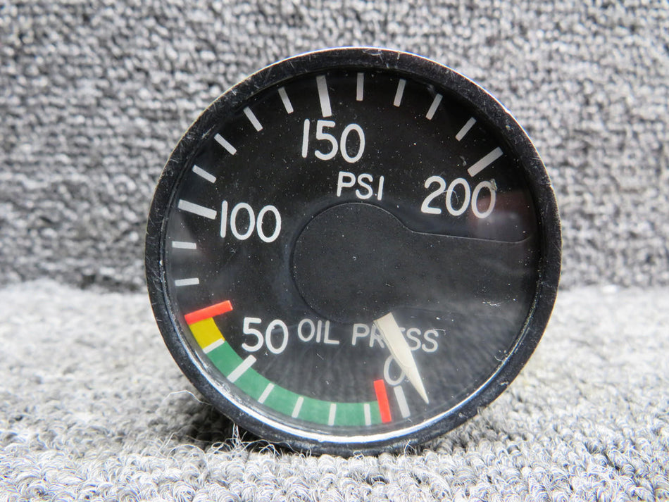 Edison 217A-200K-D2 (Alt: 3883018-501) Edison Oil Pressure Indicator (0-200 PSI) (V: 26)