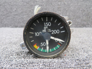 S208-5 Gates Learjet Dual Oil Pressure Indicator with Connector