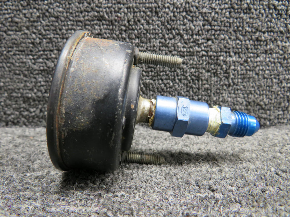 Cessna Aircraft Parts C662002-0102 Cessna Oil Pressure Indicator (Worn & Faded Face)