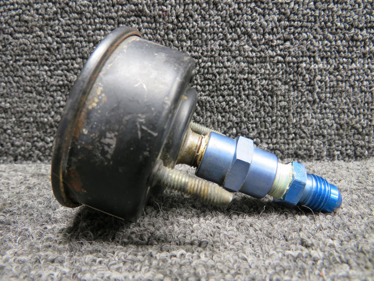 Cessna Aircraft Parts C662002-0102 Cessna Oil Pressure Indicator (Worn & Faded Face)