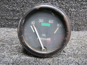 C662002-0102 Cessna Oil Pressure Indicator (Worn & Faded Face)