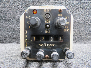 Beech 65-A90 Wilcox Transponder Control Panel