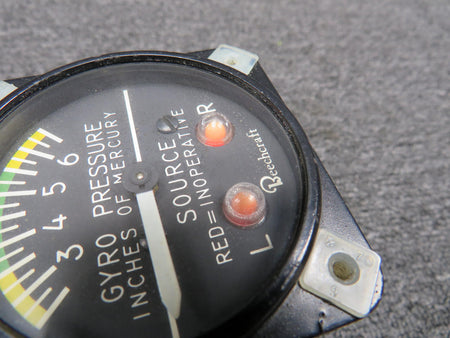 Airborne 1G4-5 Airborne Gyro Pressure Indicator (Worn Inner Face)