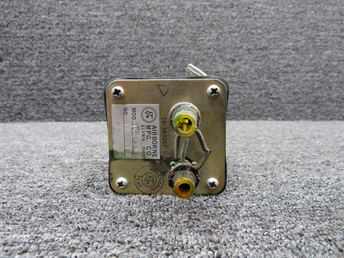 Airborne 1G9-31 Airborne Gyro Pressure Indicator, Lighted (Worn Inner Face)