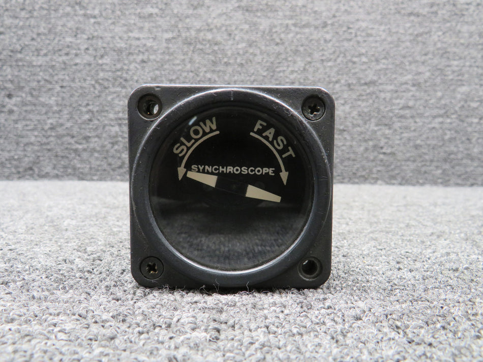 8DJ15AAF10 General Electric Synchroscope Indicator (Worn Paint)