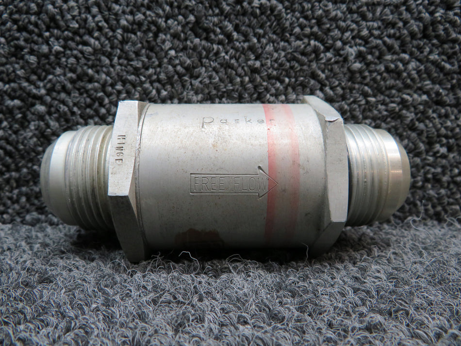 2660002 Learjet 25XR Parker Low Pressure Fuel Check Valve