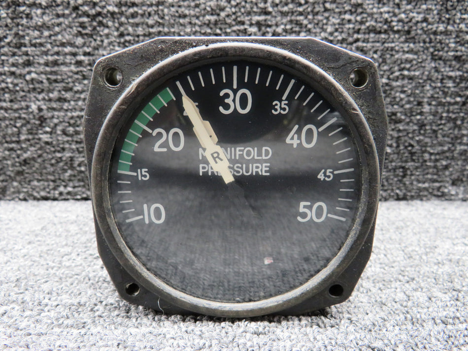 31854-12 (Alt: AN 5770-2-12) Dual Manifold Pressure Indicator (Worn Face)