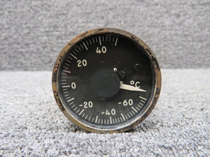162B2E (Alt: S-215-2) Lewis Engineering Temperature Indicator (Worn Face) (28V)