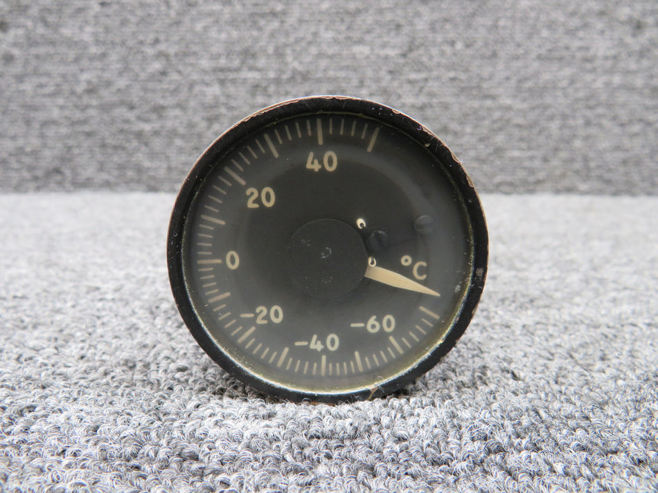 S-215-2 Gates Learjet Ram Air Temperature Indicator (Cloudy Face)