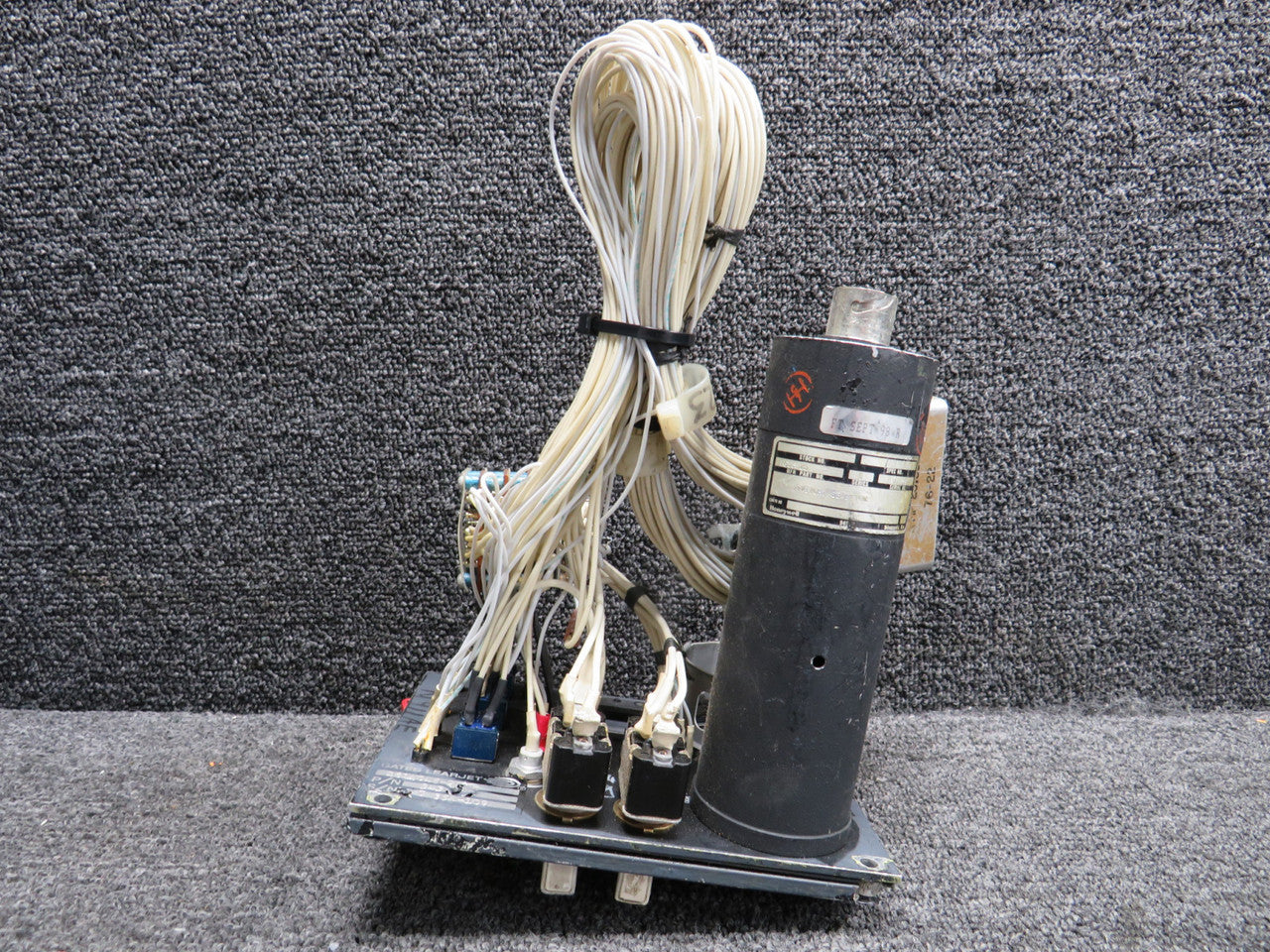2614045-2 Learjet 35A Fuel Control Panel (Missing Switches and