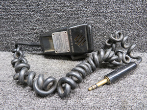 TEL-66T Telex Handheld Microphone (Straight Jack) (Unwound Cord)