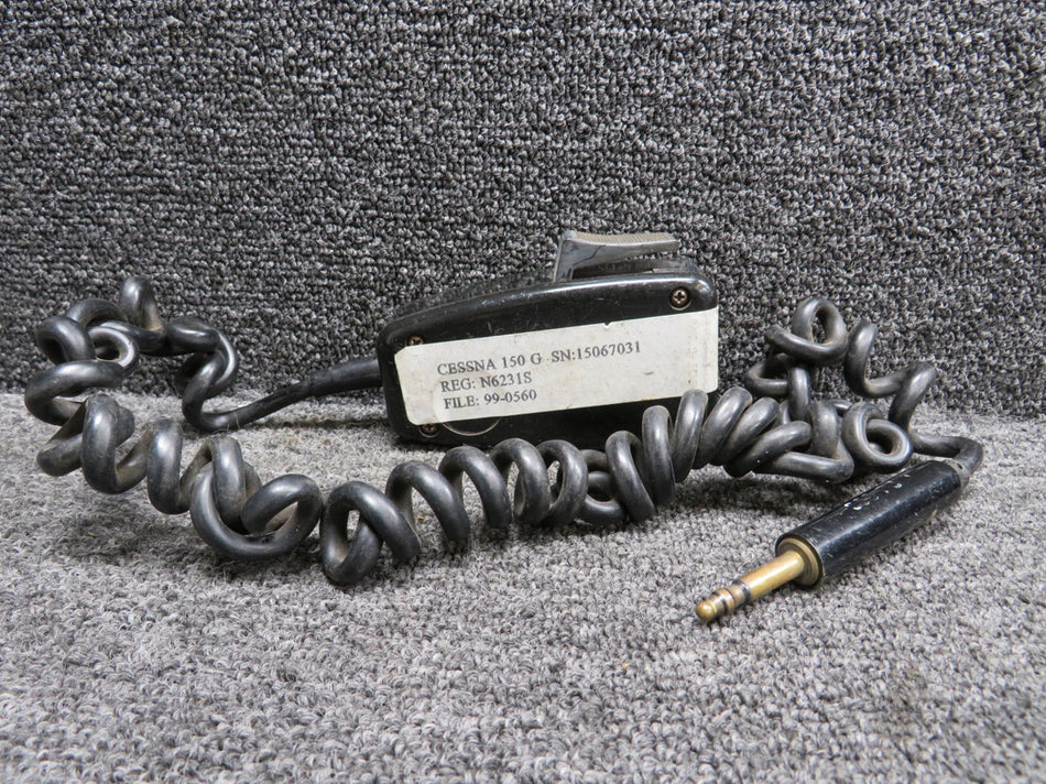 TEL-66T Telex Handheld Microphone (Straight Jack) (Unwound Cord)
