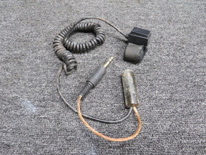 Cessna 172 Push-to-Talk Switch with Headset Adapter (No Data Plate)