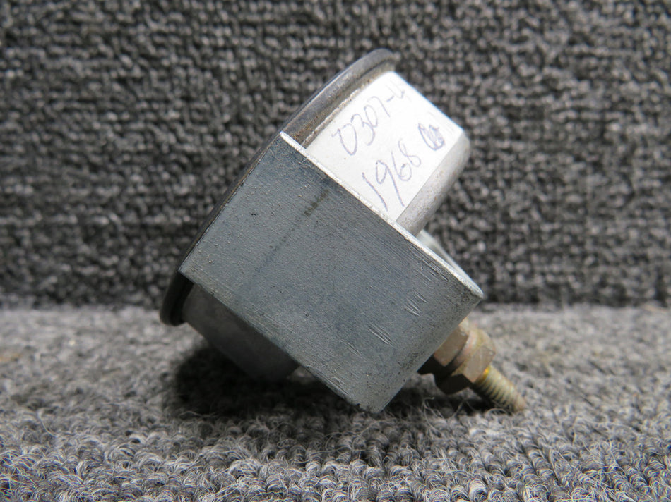 433269 (Alt: S-1320-1) Stewart Warner Ammeter Indicator (Black Casing)