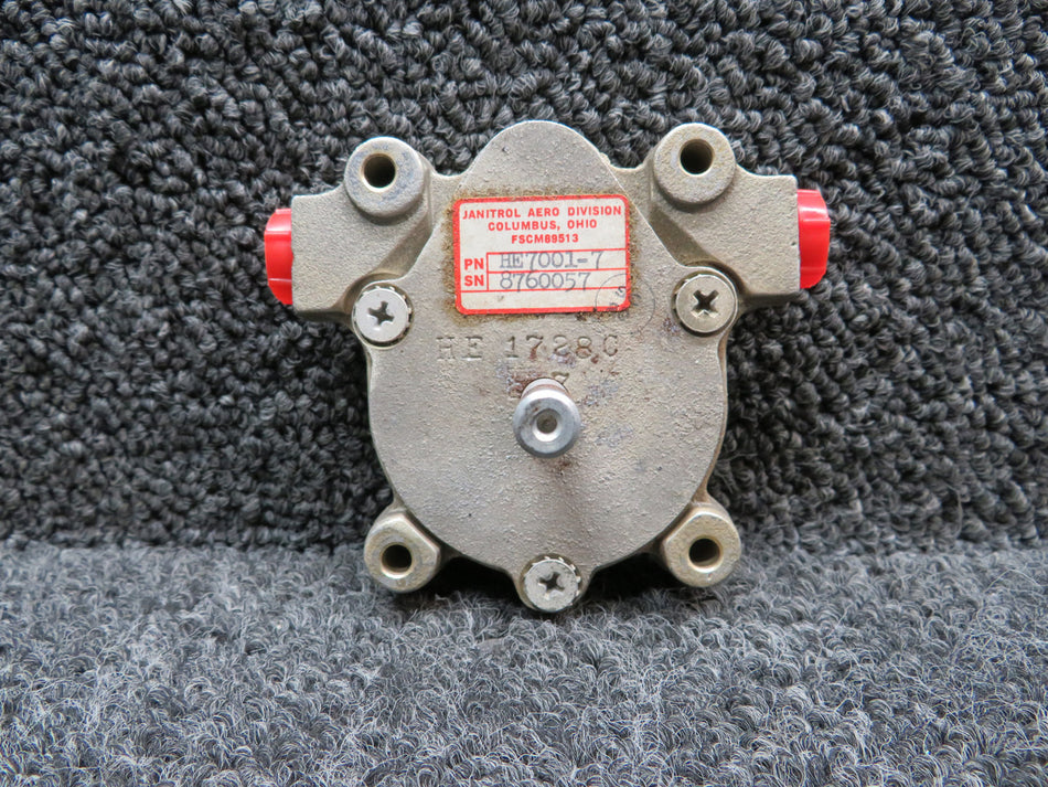 HE7001-7 Janitrol Fuel Control Box RH Wing