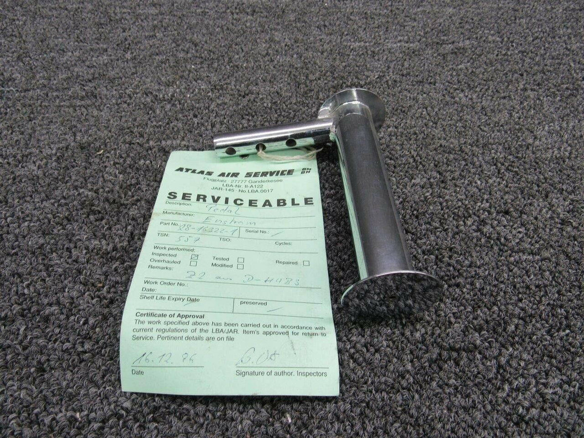 28-6322-1 Enstrom Helicopter Pedal Assy (Serviceable) (SA) BAS Part Sales | Airplane Parts