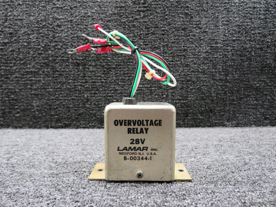 B-00344-1 Lamar Overvoltage Relay (Worn Casing) (Volts: 28)
