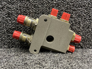 F10A740007, 285685 Falcon 10 Hydraulic Union Block w Clapets
