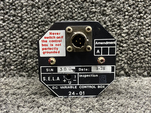 24-01 Falcon 10 Variable Control Box Assembly w Mod