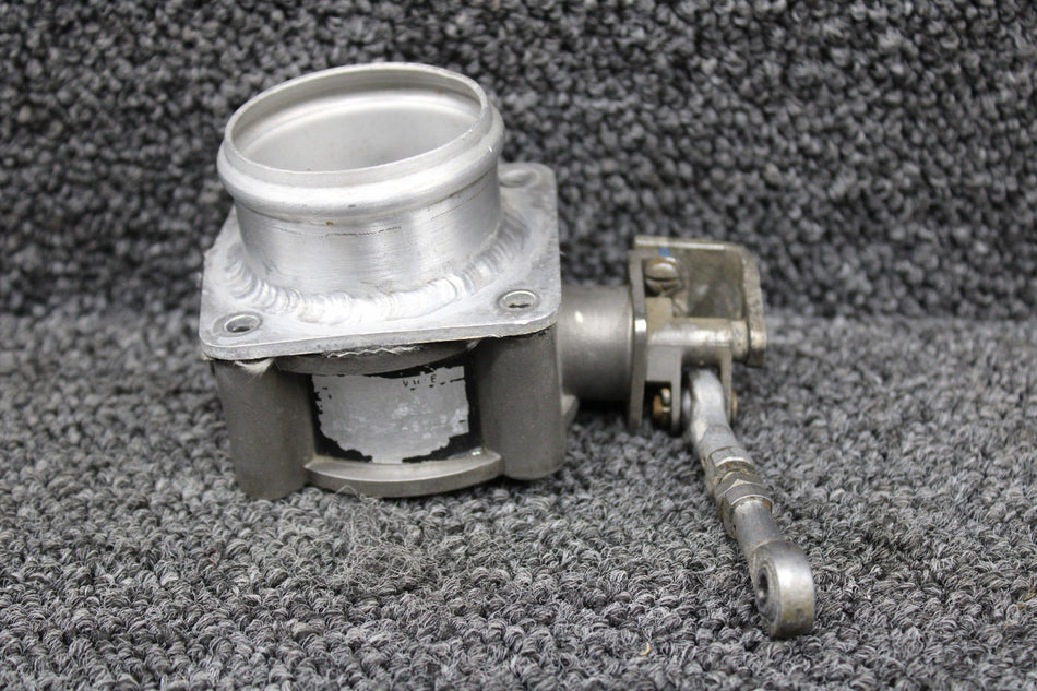 2431T100-1 (Alt: 491-816) Aerospace AC Bleed Valve Shut Off w Transition and Rod