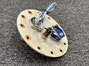 100-920037-19, L14F36 Beechcraft B200 Fuel Strainer Mount with Switch LH